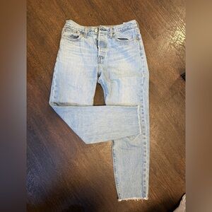 Levi’s Wedge Straight Light Wash Denim Jeans - Size 29